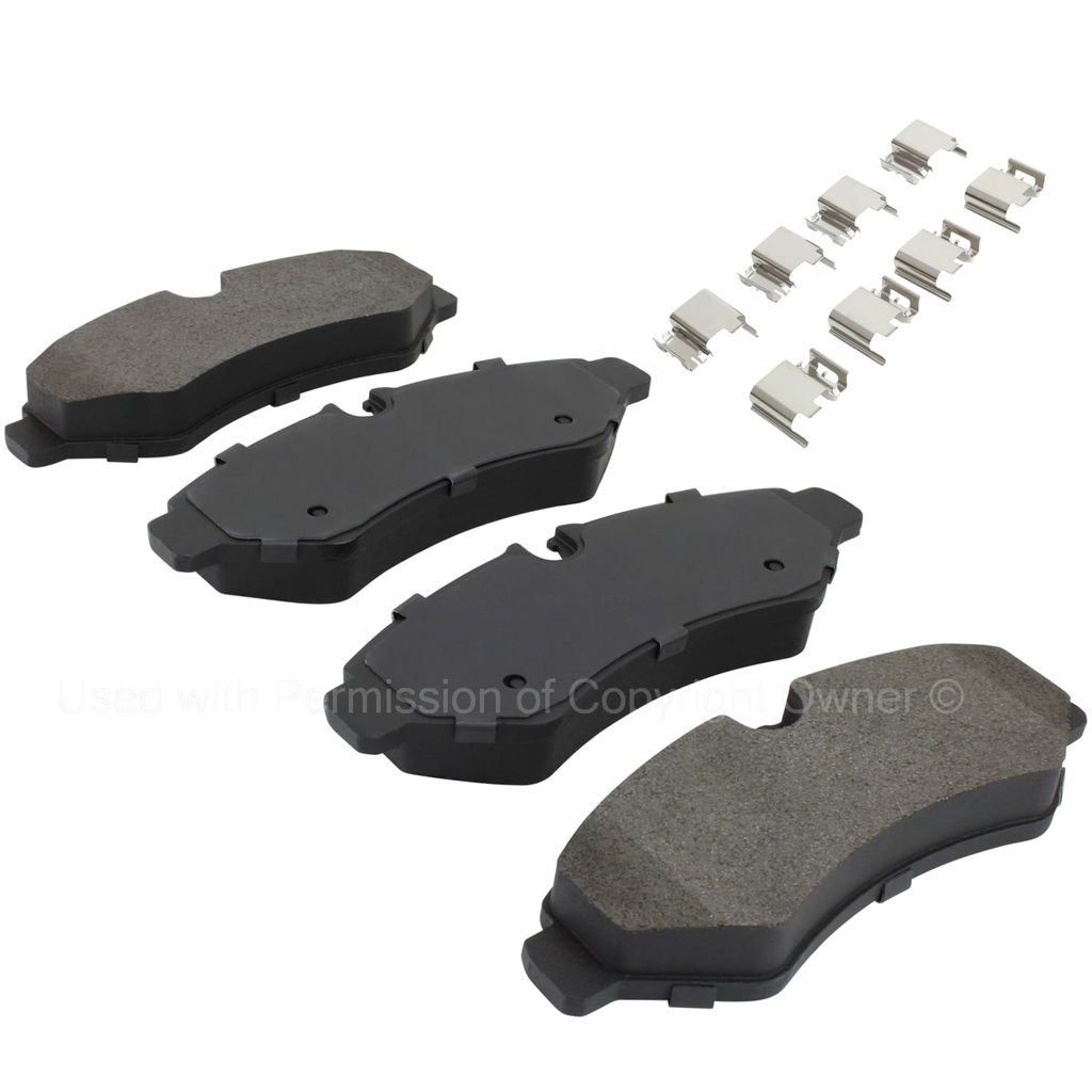 Quality-Built 1001-2201M - Semi-Metallic Brake Pads