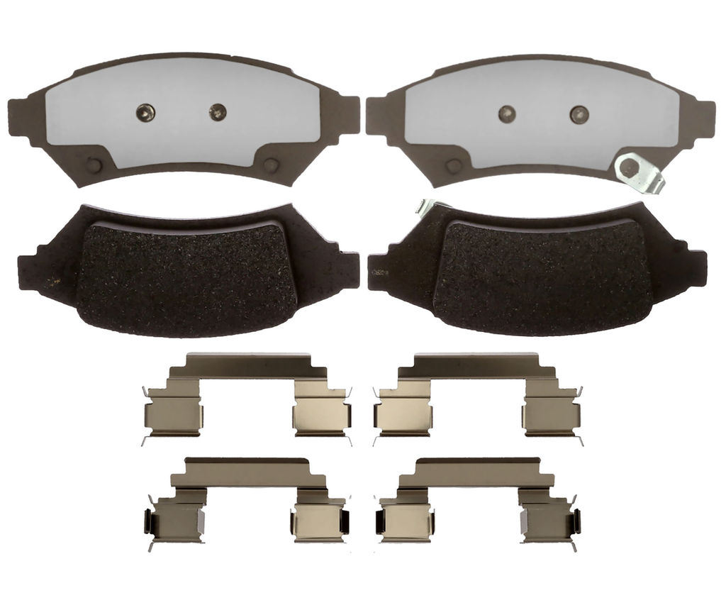 Raybestos EHT1000H - Element3 Enhanced Compound Disc Brake Pads, 2 Wheel Set