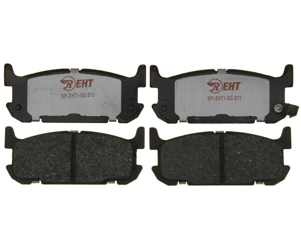 Raybestos EHT1002 - Element3 Enhanced Compound Disc Brake Pads, 2 Wheel Set