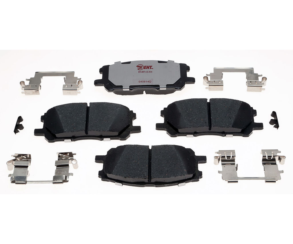 Raybestos EHT1005H - Element3 Enhanced Compound Disc Brake Pads, 2 Wheel Set