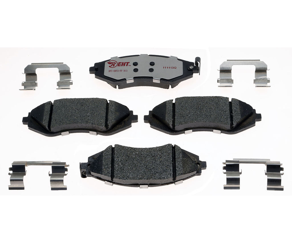 Raybestos EHT1035H - Element3 Enhanced Compound Disc Brake Pads, 2 Wheel Set