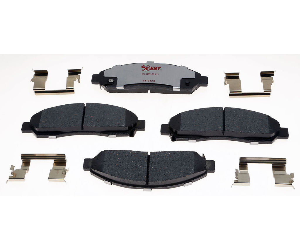 Raybestos EHT1039H - Element3 Enhanced Compound Disc Brake Pads, 2 Wheel Set