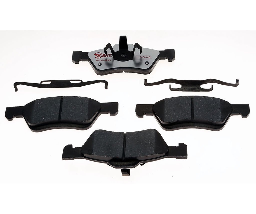Raybestos EHT1047H - Element3 Enhanced Compound Disc Brake Pads, 2 Wheel Set
