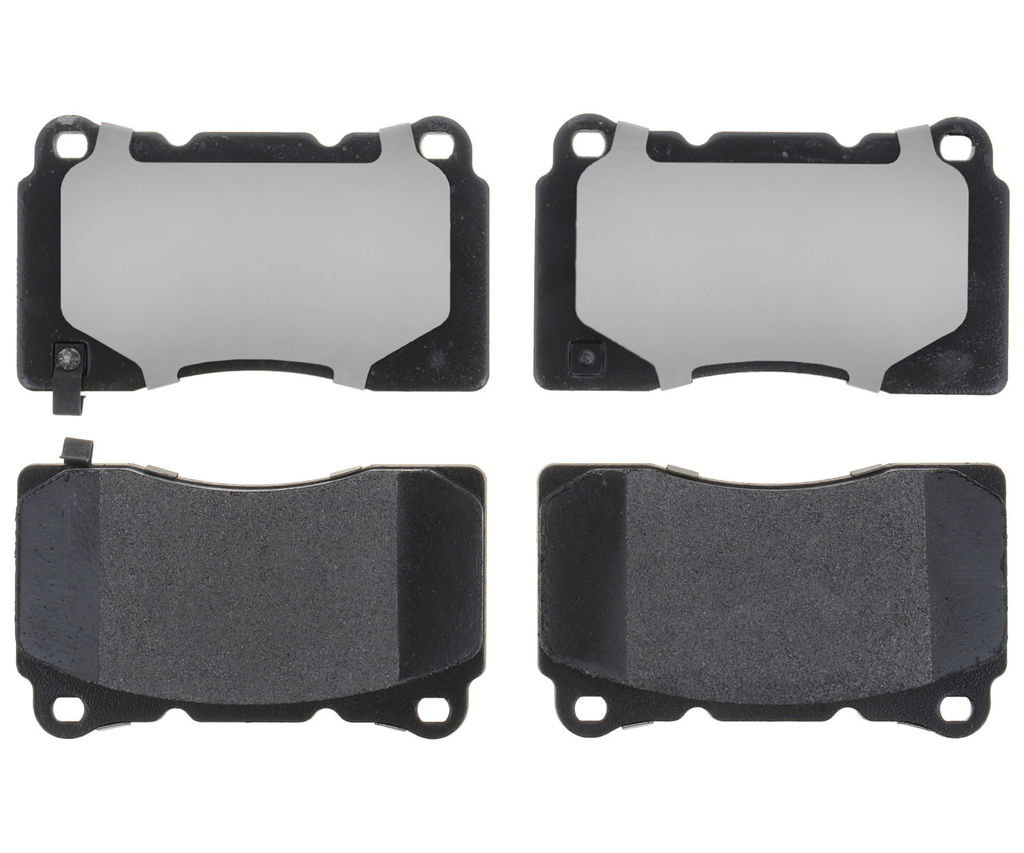 Raybestos EHT1049 - Element3 Enhanced Compound Disc Brake Pads, 2 Wheel Set