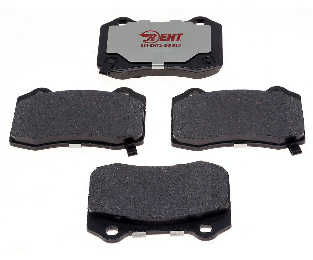 Raybestos EHT1053 - Element3 Enhanced Compound Disc Brake Pads, 2 Wheel Set