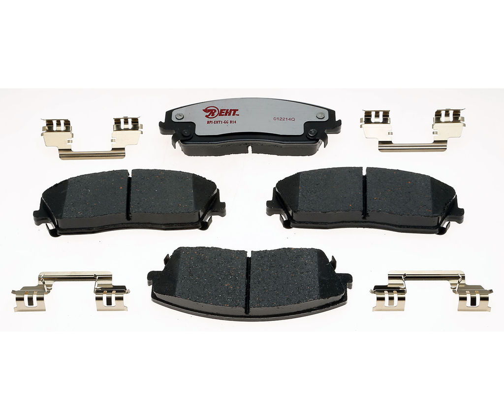 Raybestos EHT1056H - Element3 Enhanced Compound Disc Brake Pads, 2 Wheel Set
