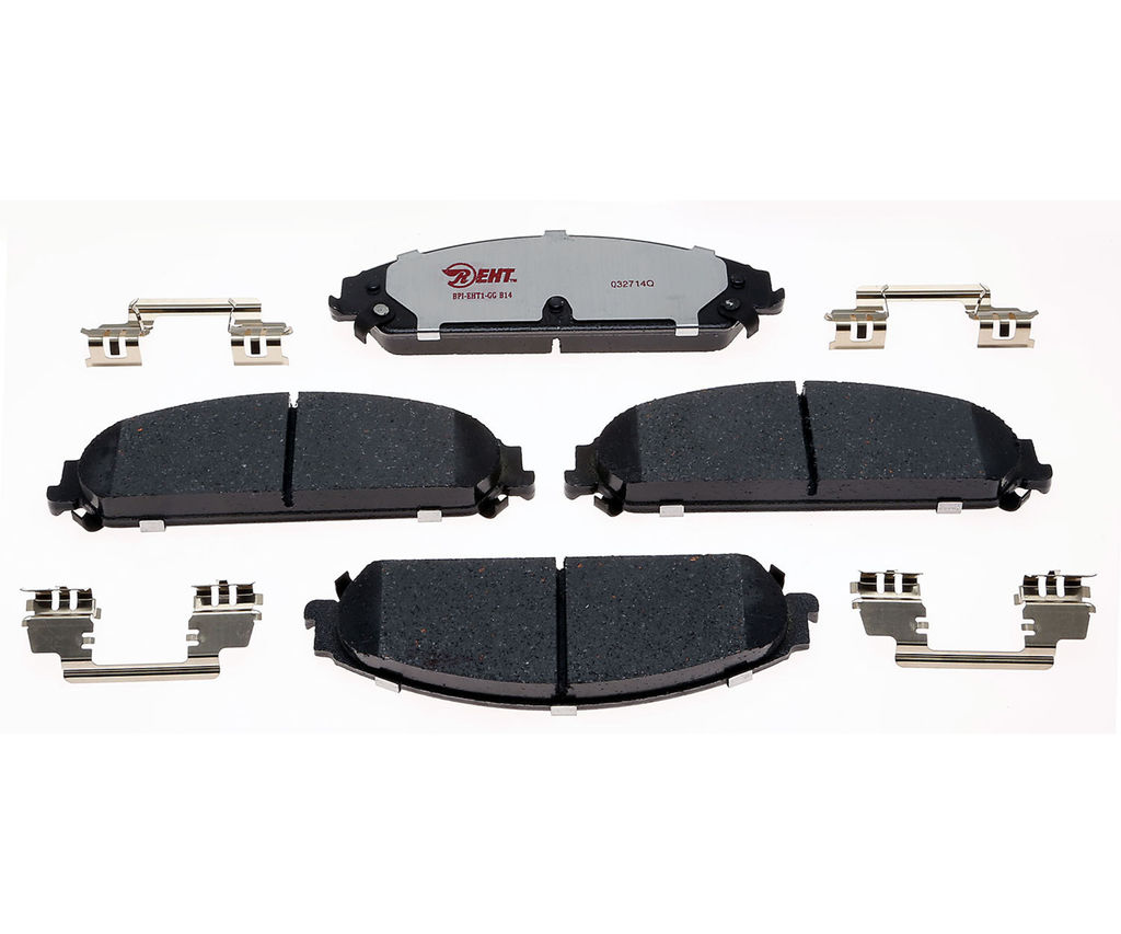 Raybestos EHT1058H - Element3 Enhanced Compound Disc Brake Pads, 2 Wheel Set