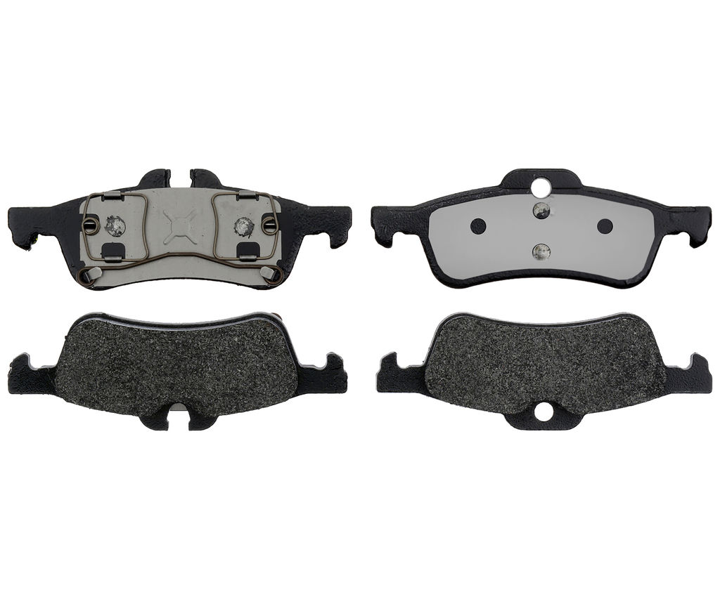 Raybestos EHT1060 - Element3 Enhanced Compound Disc Brake Pads, 2 Wheel Set
