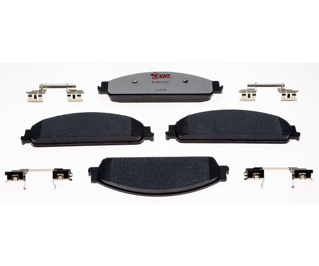 Raybestos EHT1070H - Element3 Enhanced Compound Disc Brake Pads, 2 Wheel Set