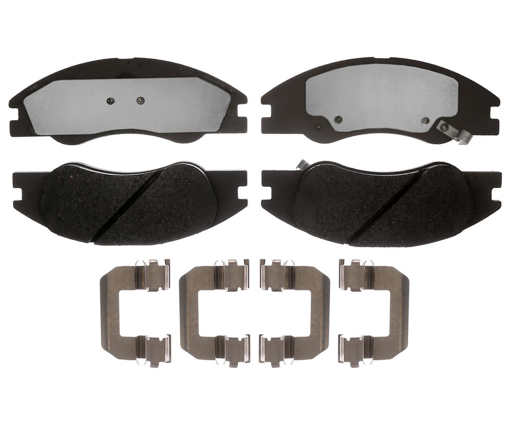 Raybestos EHT1074H - Element3 Enhanced Compound Disc Brake Pads, 2 Wheel Set