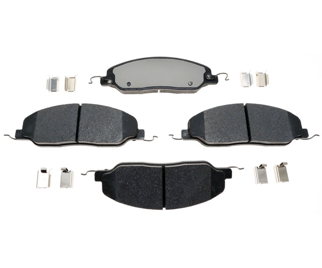 Raybestos EHT1081H - Element3 Enhanced Compound Disc Brake Pads, 2 Wheel Set