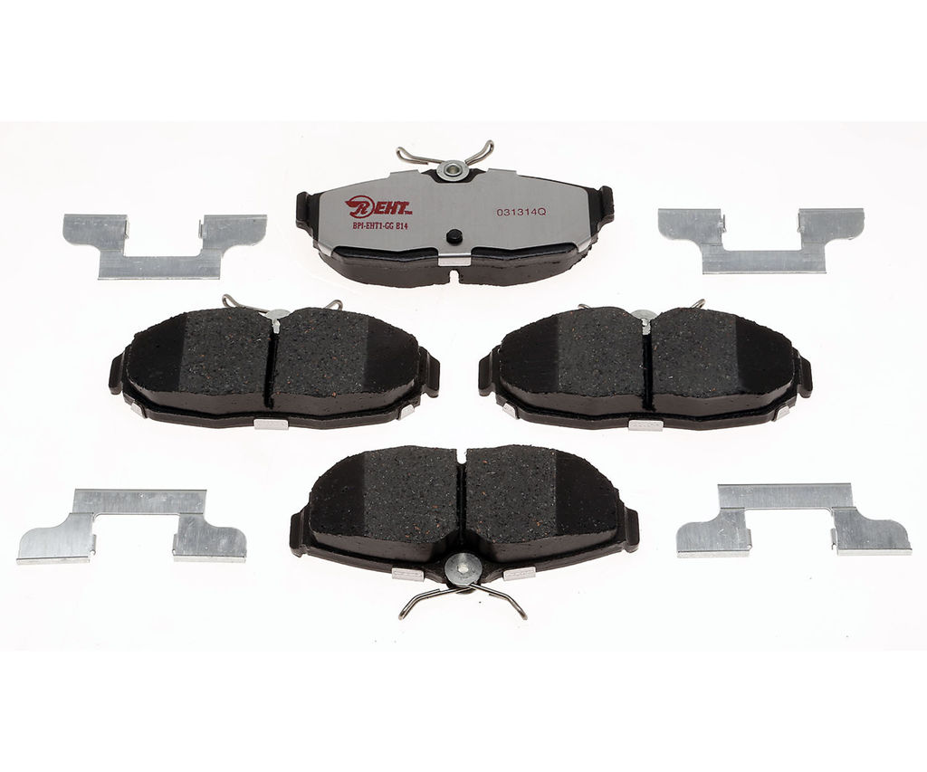 Raybestos EHT1082H - Element3 Enhanced Compound Disc Brake Pads, 2 Wheel Set