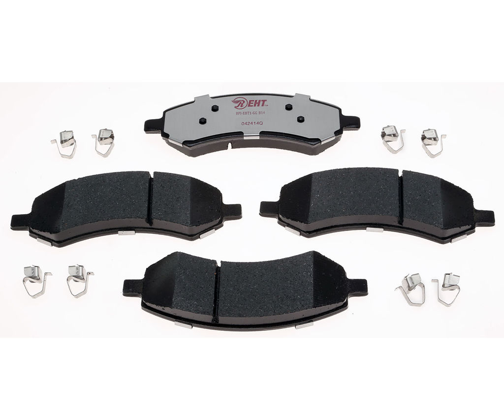 Raybestos EHT1084H - Element3 Enhanced Compound Disc Brake Pads, 2 Wheel Set