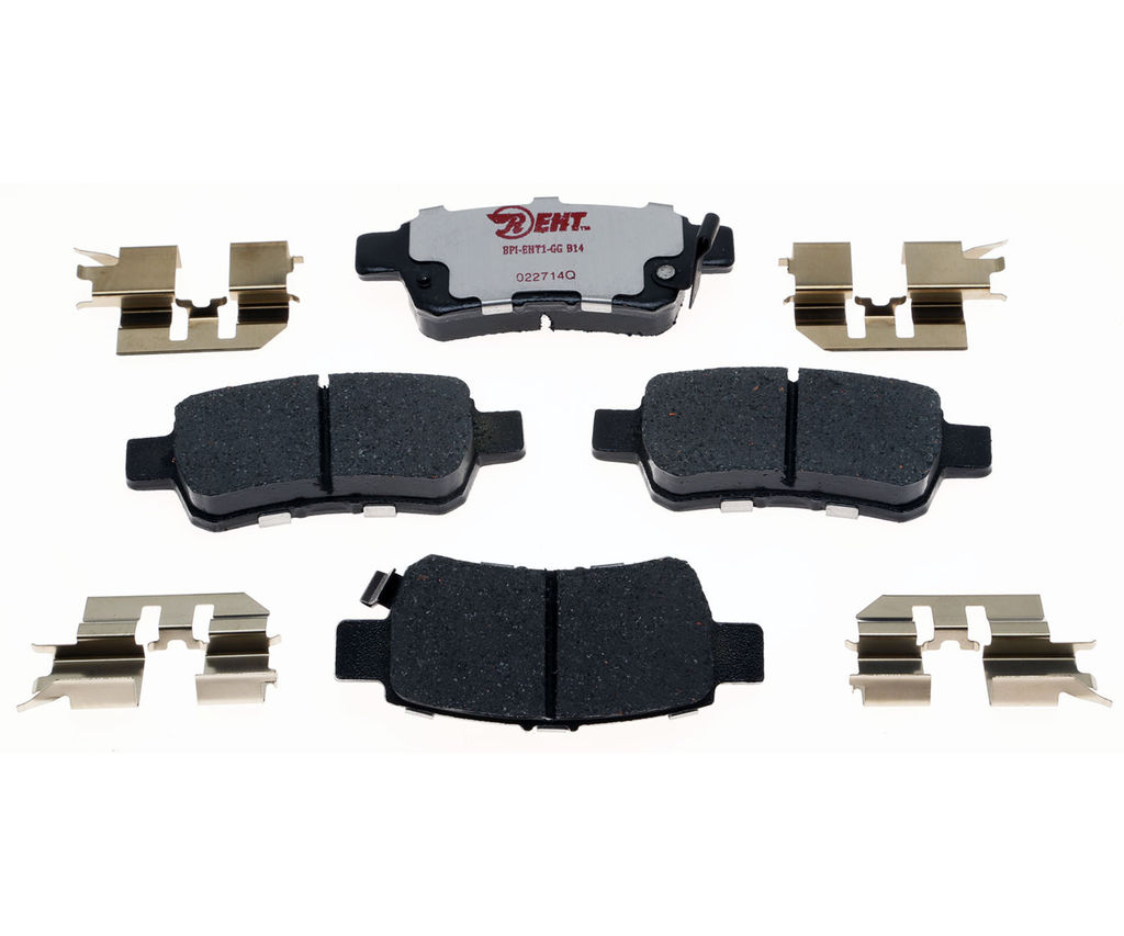 Raybestos EHT1088H - Element3 Enhanced Compound Disc Brake Pads, 2 Wheel Set