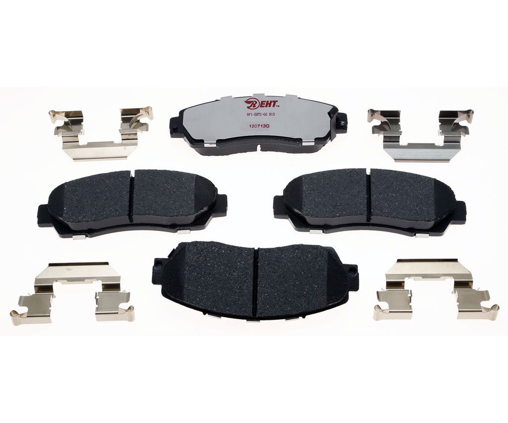 Raybestos EHT1089H - Element3 Enhanced Compound Disc Brake Pads, 2 Wheel Set