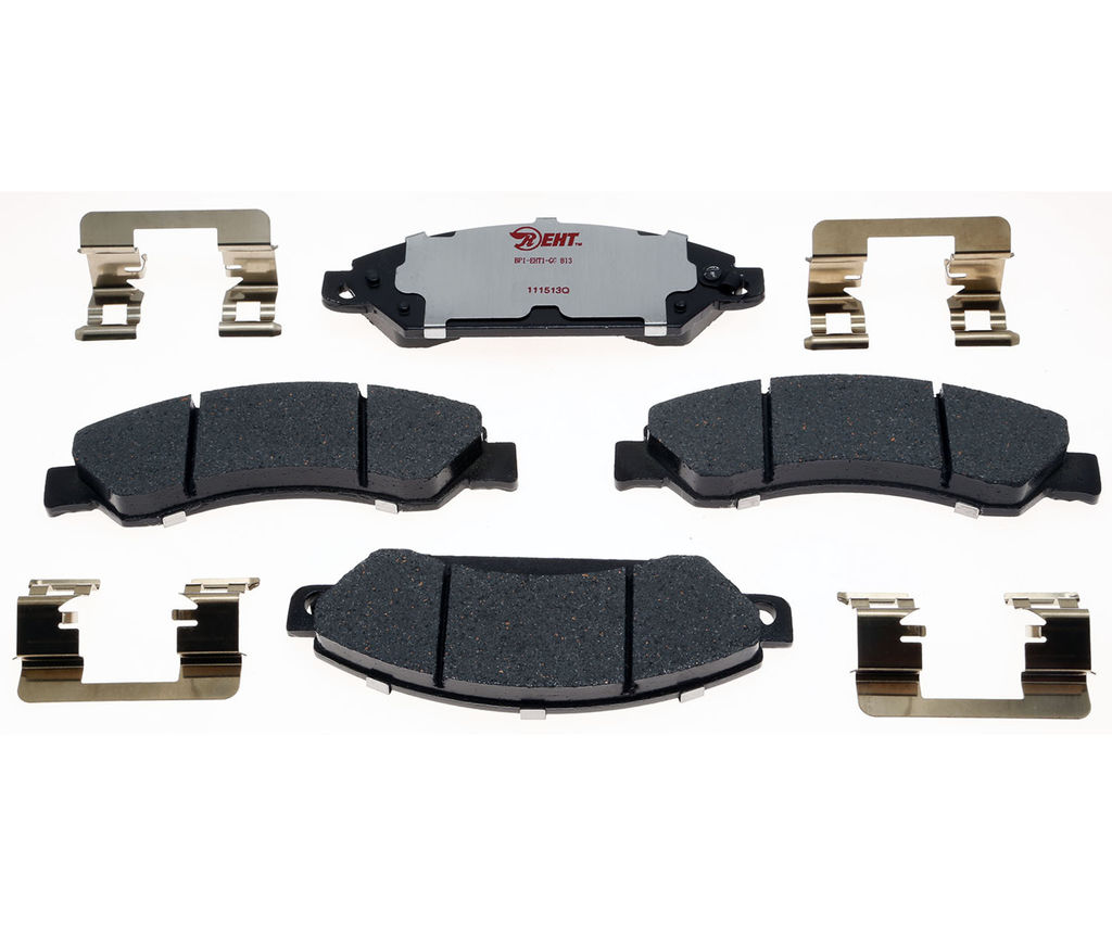 Raybestos EHT1092H - Element3 Enhanced Compound Disc Brake Pads, 2 Wheel Set