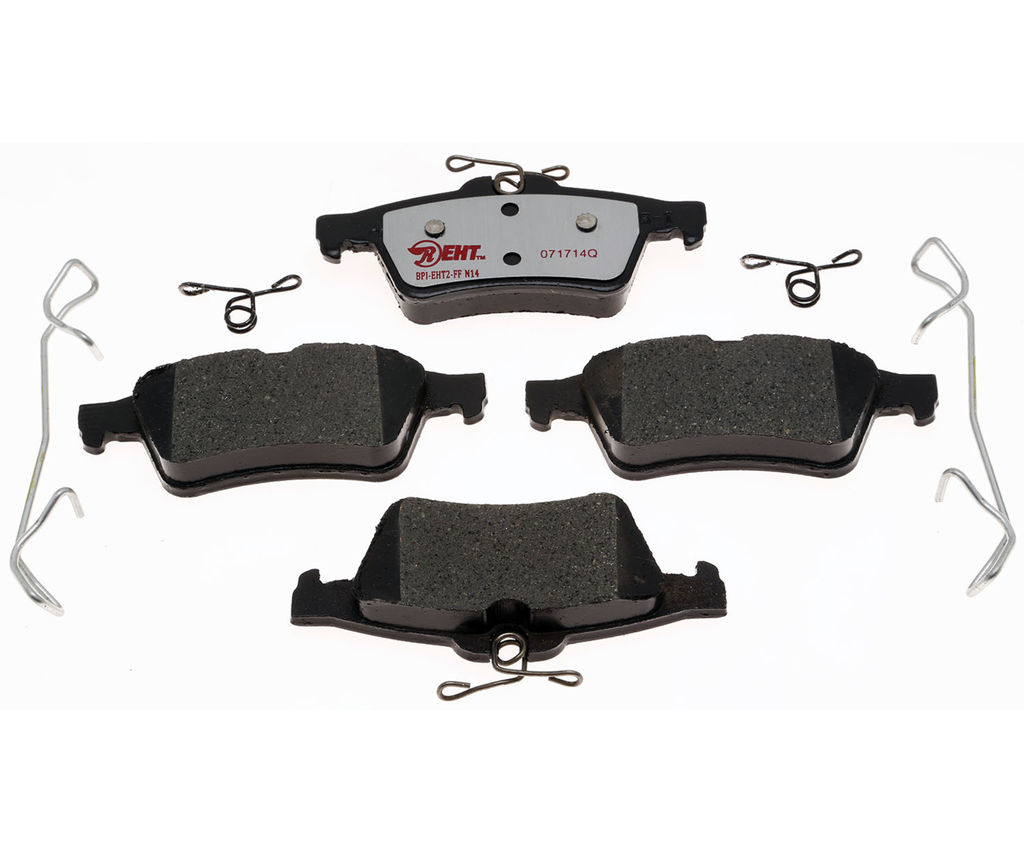 Raybestos EHT1095H - Element3 Enhanced Compound Disc Brake Pads, 2 Wheel Set