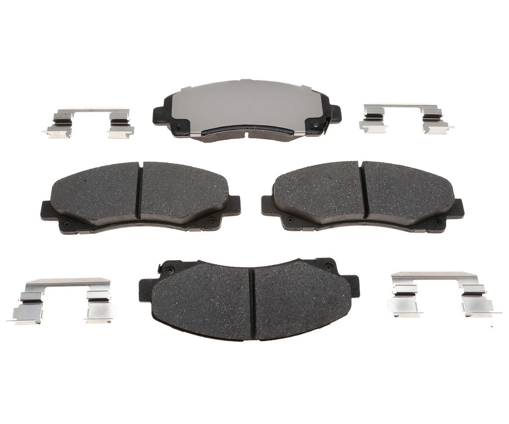 Raybestos EHT1102H - Element3 Enhanced Compound Disc Brake Pads, 2 Wheel Set