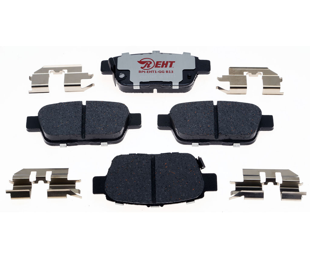 Raybestos EHT1103H - Element3 Enhanced Compound Disc Brake Pads, 2 Wheel Set