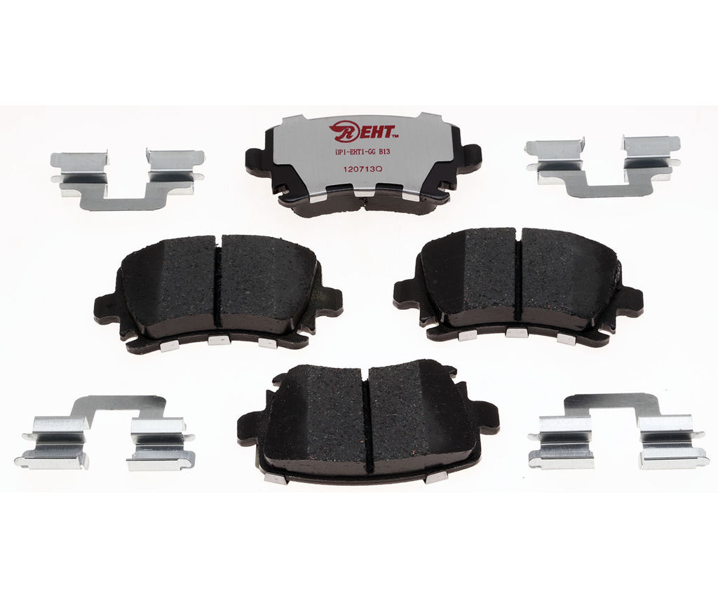 Raybestos EHT1108H - Element3 Enhanced Compound Disc Brake Pads, 2 Wheel Set
