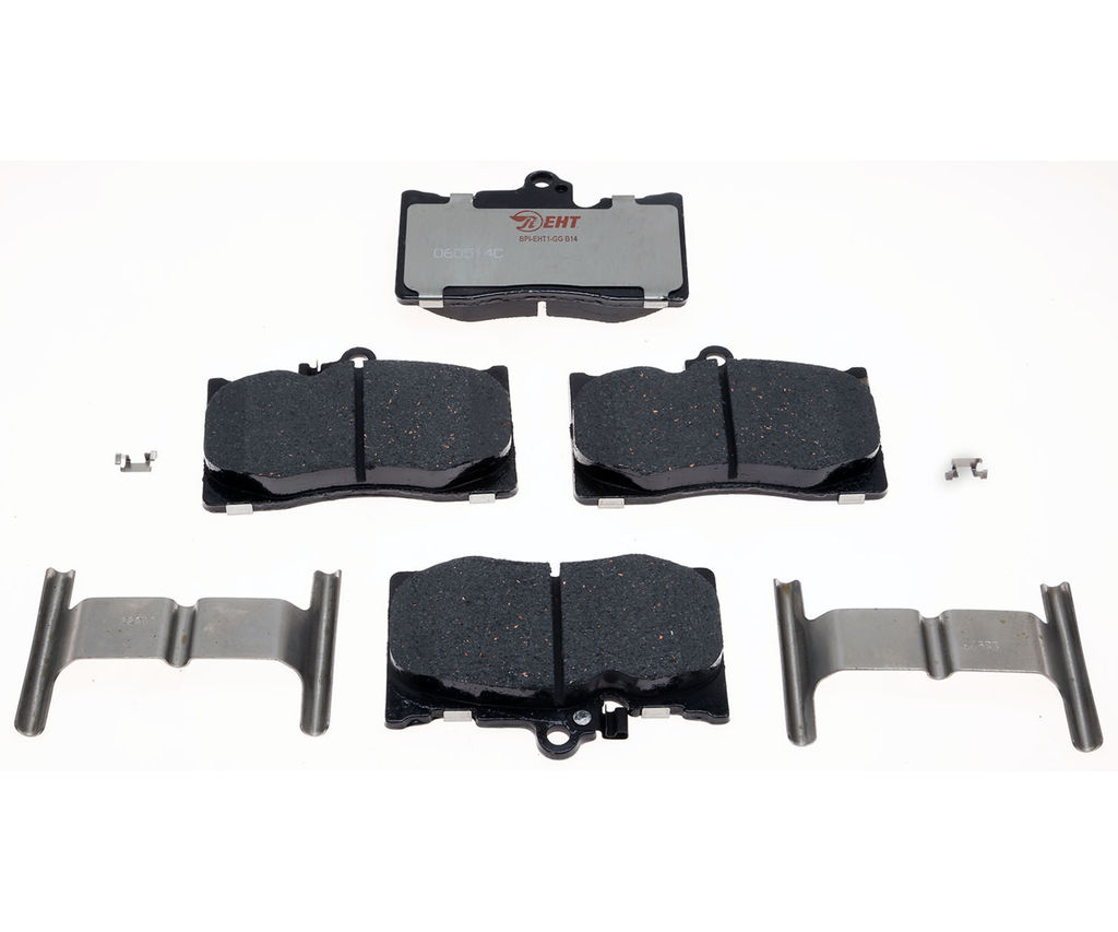 Raybestos EHT1118H - Element3 Enhanced Compound Disc Brake Pads, 2 Wheel Set