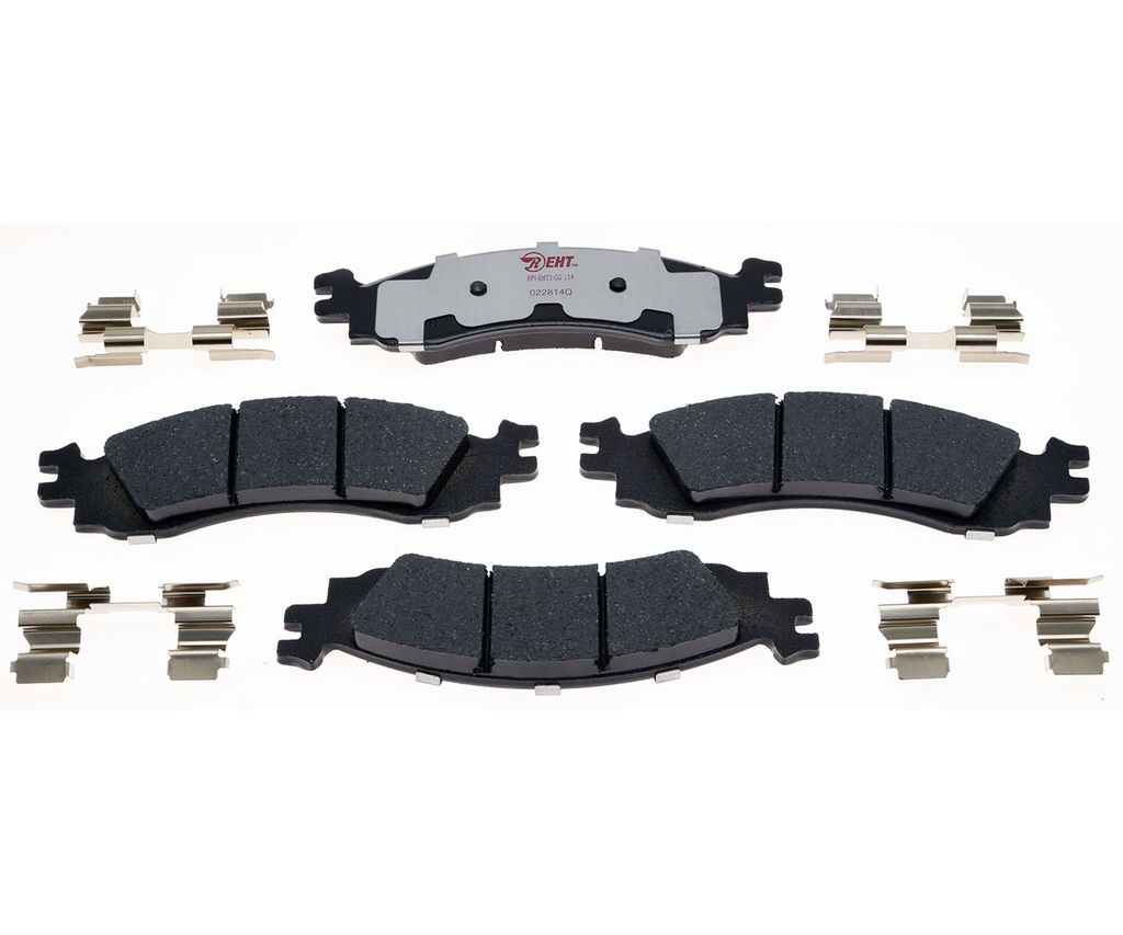 Raybestos EHT1158H - Element3 Enhanced Compound Disc Brake Pads, 2 Wheel Set