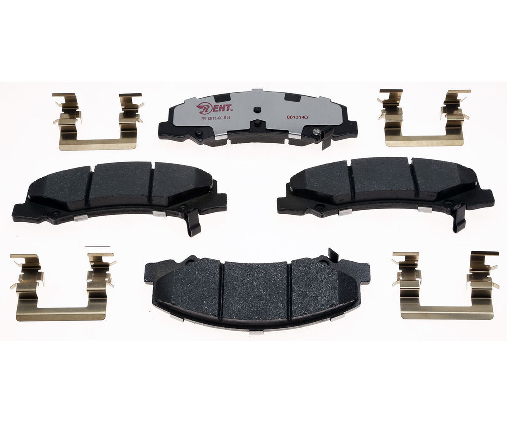 Raybestos EHT1159H - Element3 Enhanced Compound Disc Brake Pads, 2 Wheel Set