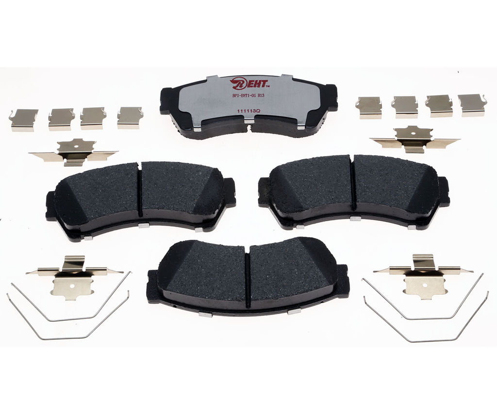 Raybestos EHT1164H - Element3 Enhanced Compound Disc Brake Pads, 2 Wheel Set
