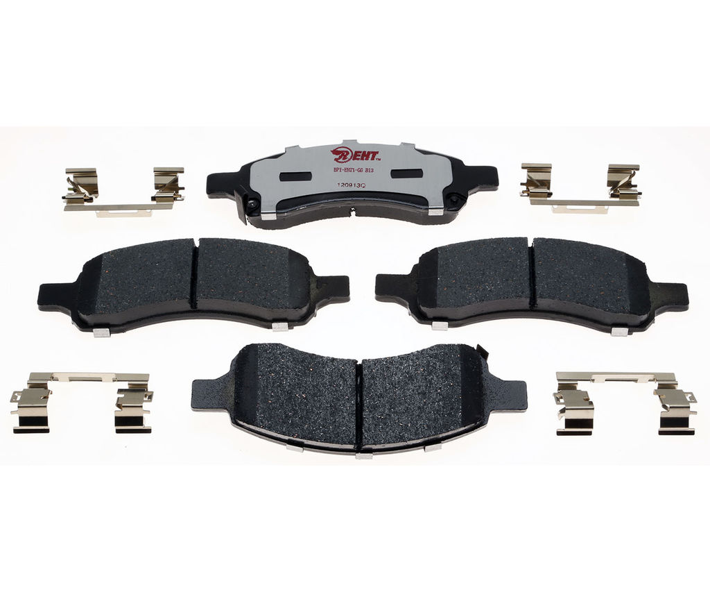 Raybestos EHT1169H - Element3 Enhanced Compound Disc Brake Pads, 2 Wheel Set