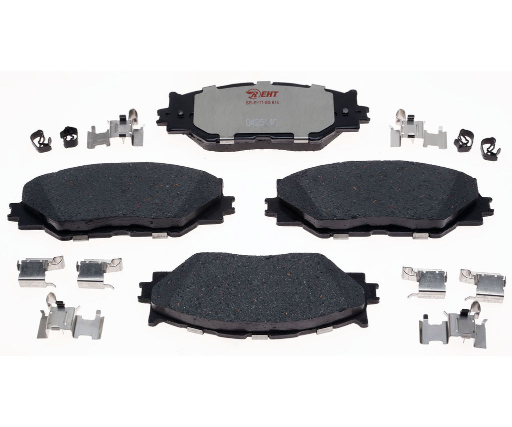 Raybestos EHT1178H - Element3 Enhanced Compound Disc Brake Pads, 2 Wheel Set