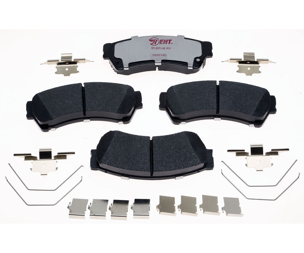 Raybestos EHT1192H - Element3 Enhanced Compound Disc Brake Pads, 2 Wheel Set