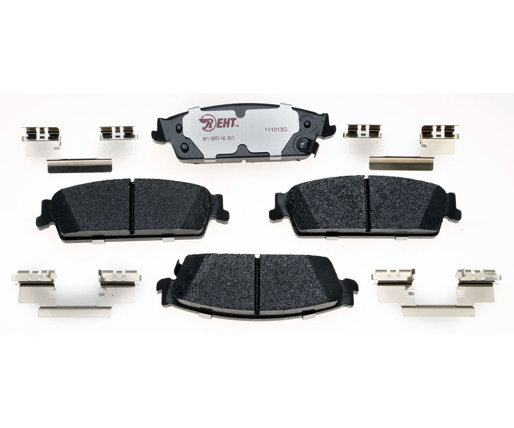 Raybestos EHT1194H - Element3 Enhanced Compound Disc Brake Pads, 2 Wheel Set