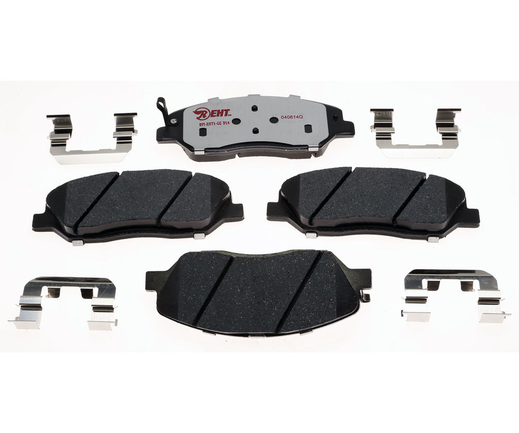 Raybestos EHT1202H - Element3 Enhanced Compound Disc Brake Pads, 2 Wheel Set