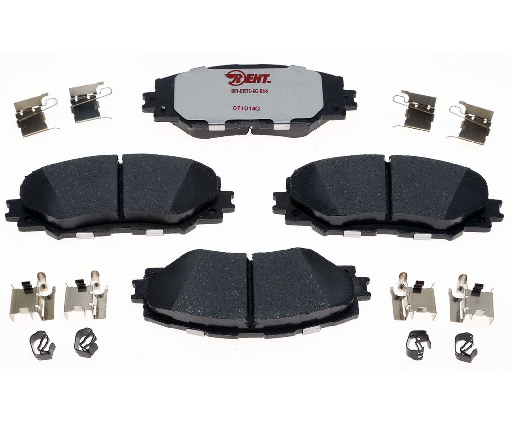 Raybestos EHT1210H - Element3 Enhanced Compound Disc Brake Pads, 2 Wheel Set