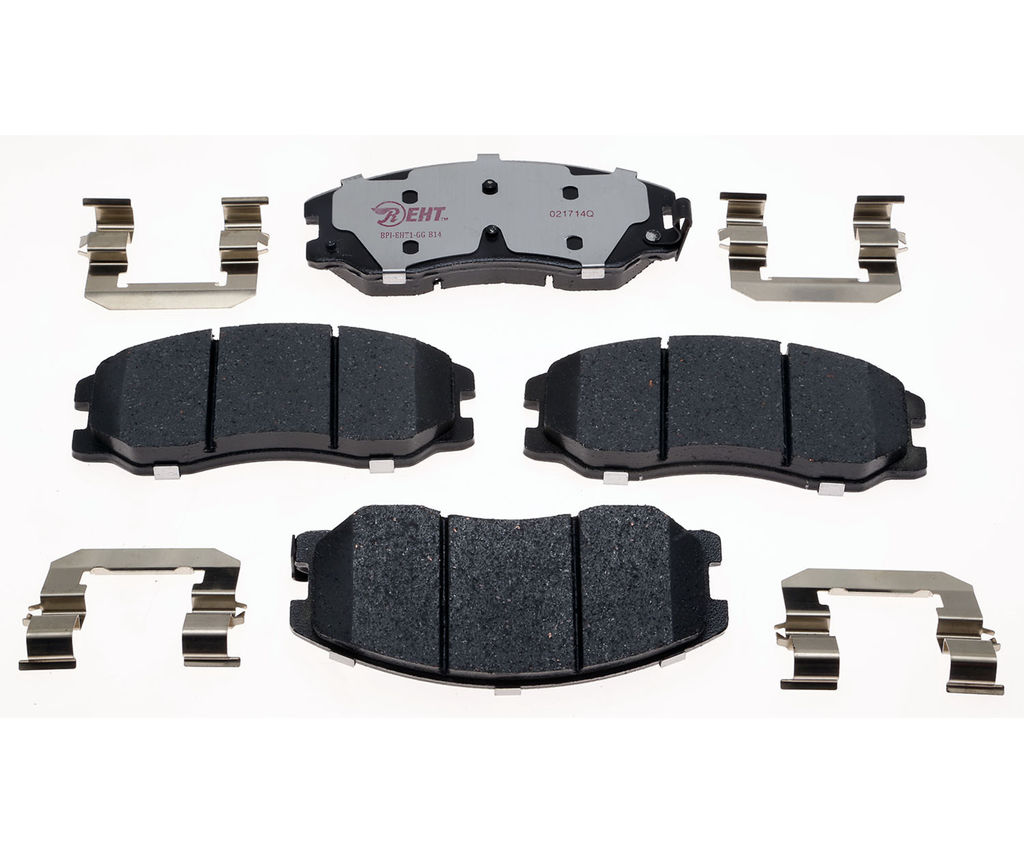 Raybestos EHT1264H - Element3 Enhanced Compound Disc Brake Pads, 2 Wheel Set
