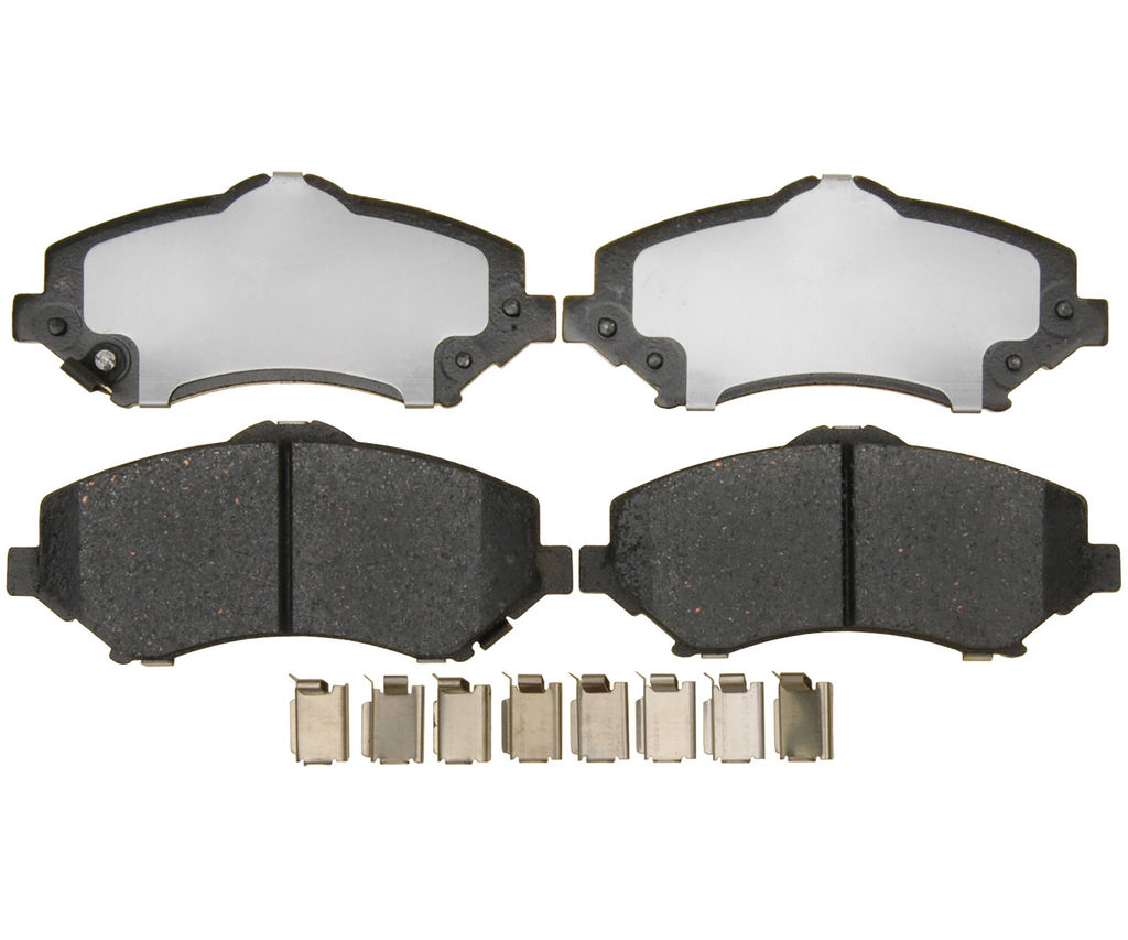 Raybestos EHT1273AH - Element3 Enhanced Compound Disc Brake Pads, 2 Wheel Set