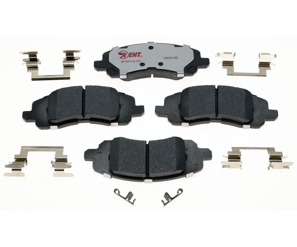 Raybestos EHT1285H - Element3 Enhanced Compound Disc Brake Pads, 2 Wheel Set
