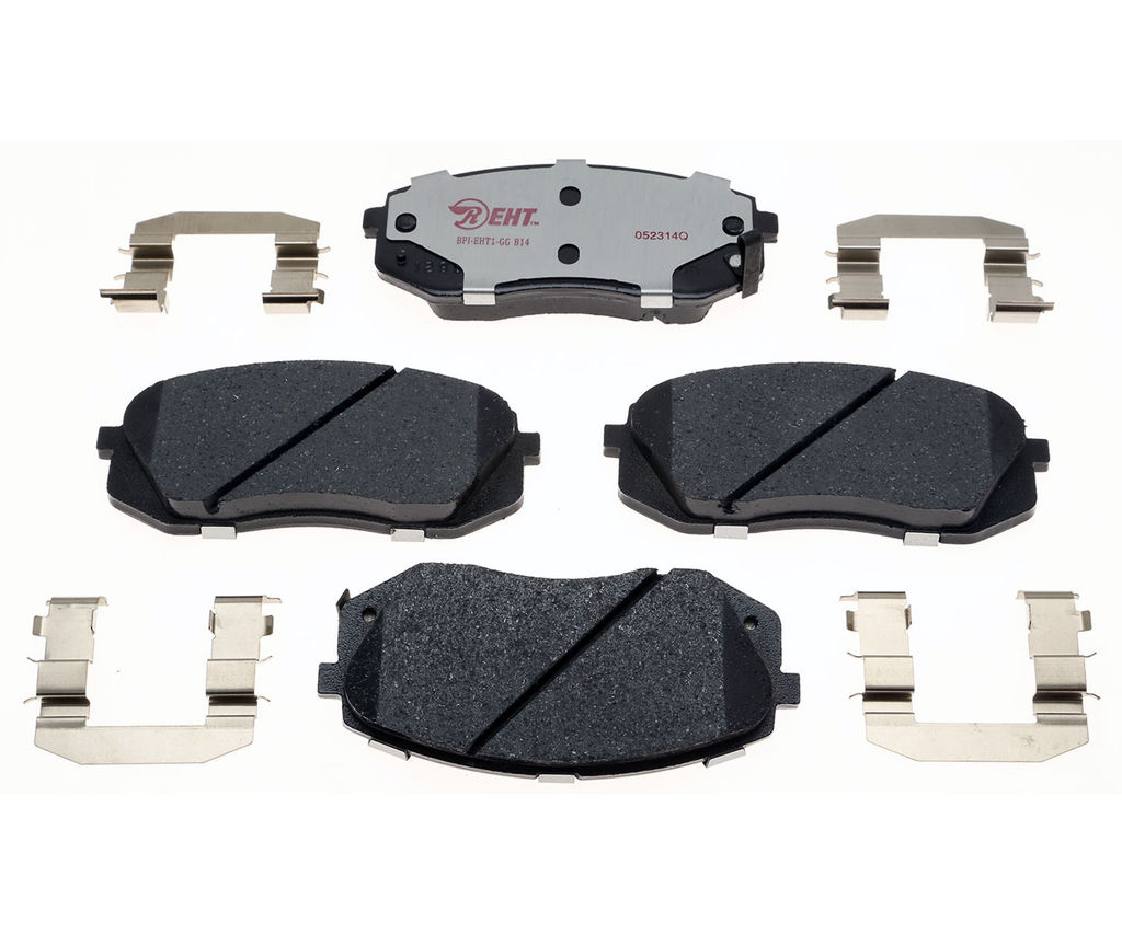 Raybestos EHT1295H - Element3 Enhanced Compound Disc Brake Pads, 2 Wheel Set
