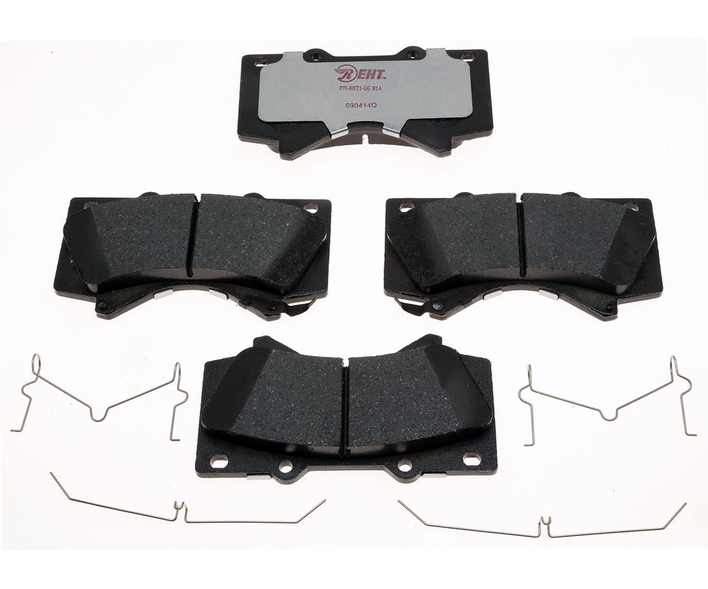 Raybestos EHT1303H - Element3 Enhanced Compound Disc Brake Pads, 2 Wheel Set