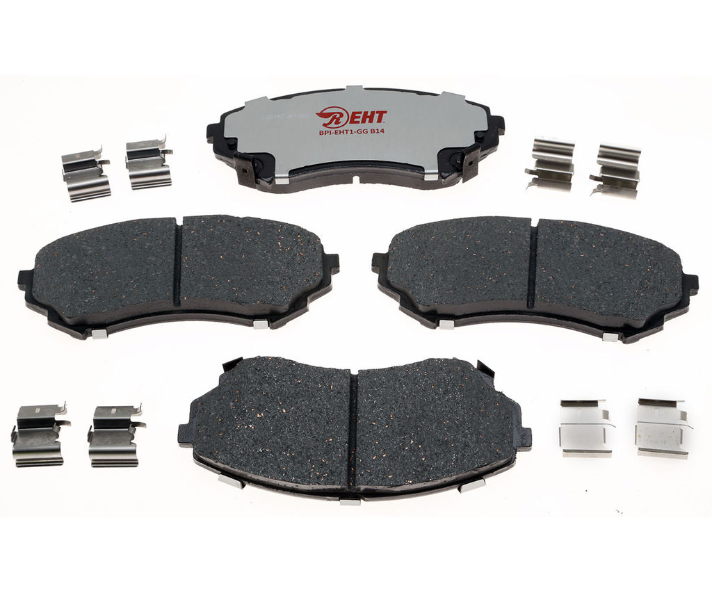 Raybestos EHT1331H - Element3 Enhanced Compound Disc Brake Pads, 2 Wheel Set