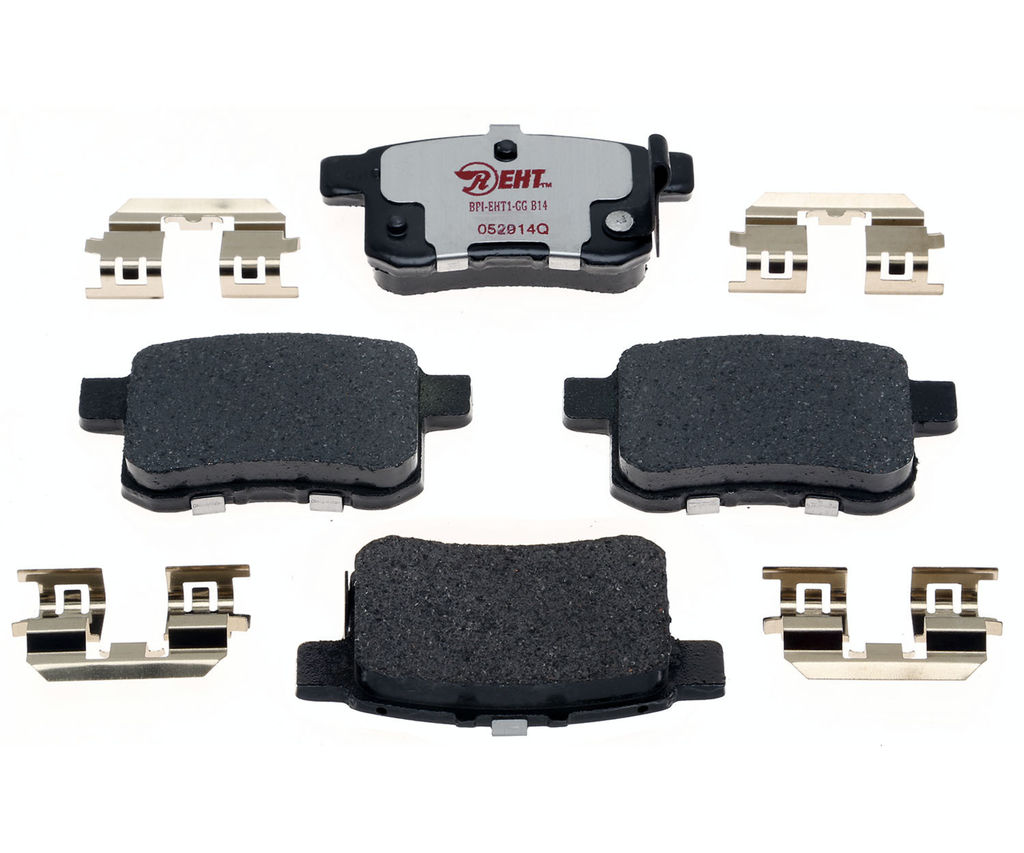 Raybestos EHT1336H - Element3 Enhanced Compound Disc Brake Pads, 2 Wheel Set