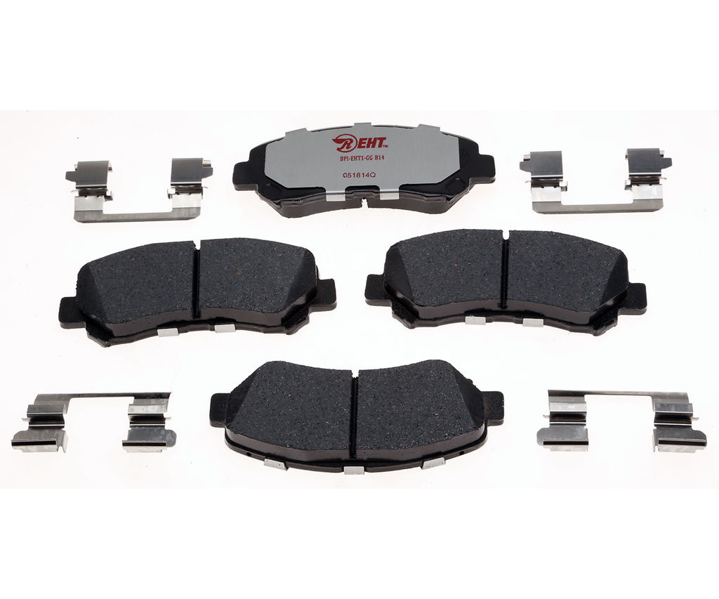 Raybestos EHT1338H - Element3 Enhanced Compound Disc Brake Pads, 2 Wheel Set