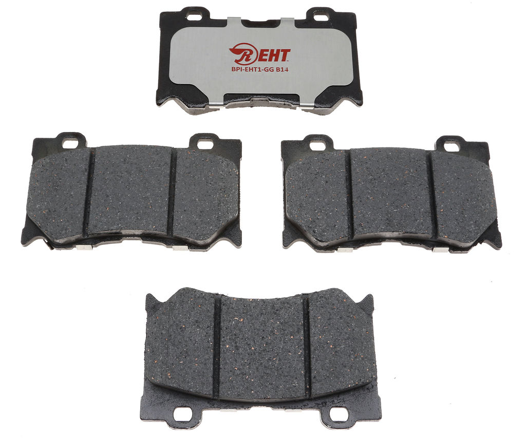 Raybestos EHT1346 - Element3 Enhanced Compound Disc Brake Pads, 2 Wheel Set