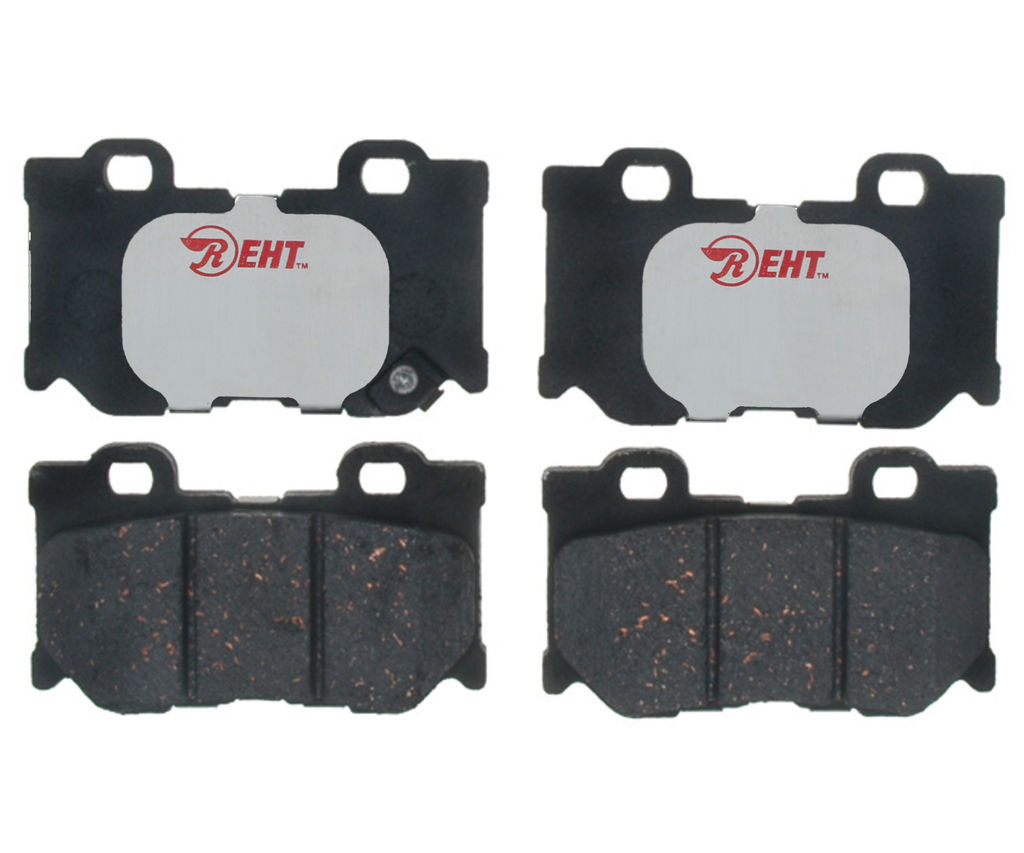 Raybestos EHT1347 - Element3 Enhanced Compound Disc Brake Pads, 2 Wheel Set
