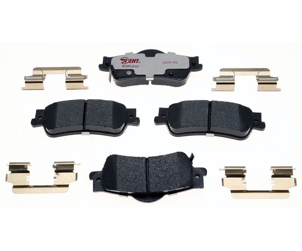 Raybestos EHT1352H - Element3 Enhanced Compound Disc Brake Pads, 2 Wheel Set