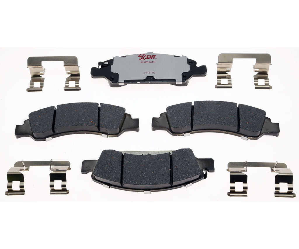 Raybestos EHT1363H - Element3 Enhanced Compound Disc Brake Pads, 2 Wheel Set