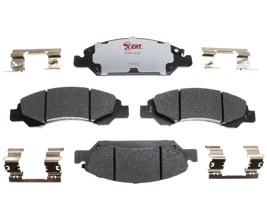 Raybestos EHT1367AH - Element3 Enhanced Compound Disc Brake Pads, 2 Wheel Set