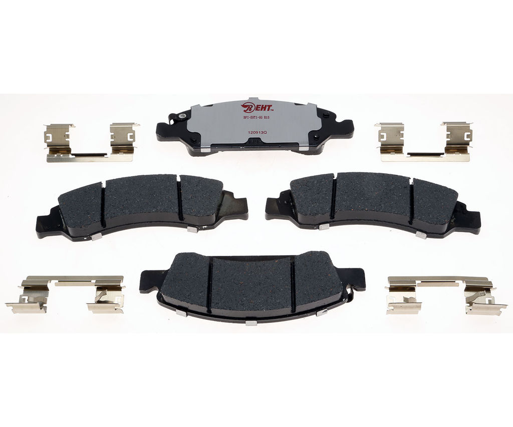 Raybestos EHT1367H - Element3 Enhanced Compound Disc Brake Pads, 2 Wheel Set