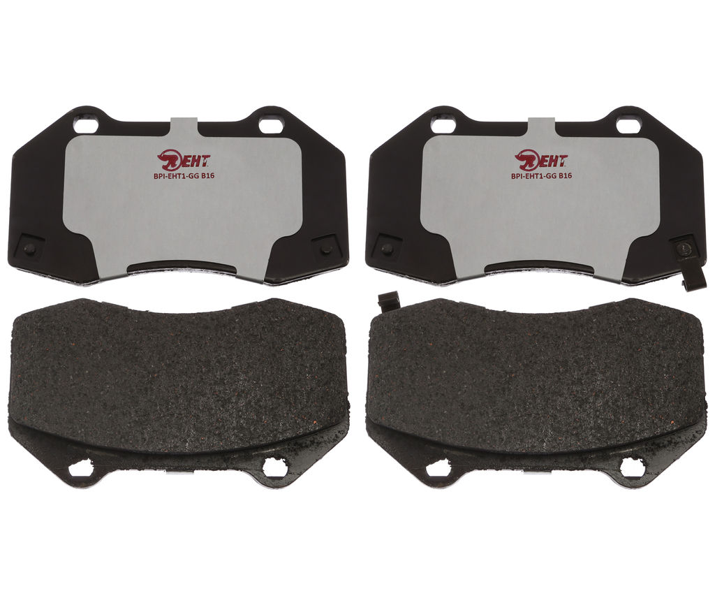 Raybestos EHT1379A - Element3 Enhanced Compound Disc Brake Pads, 2 Wheel Set