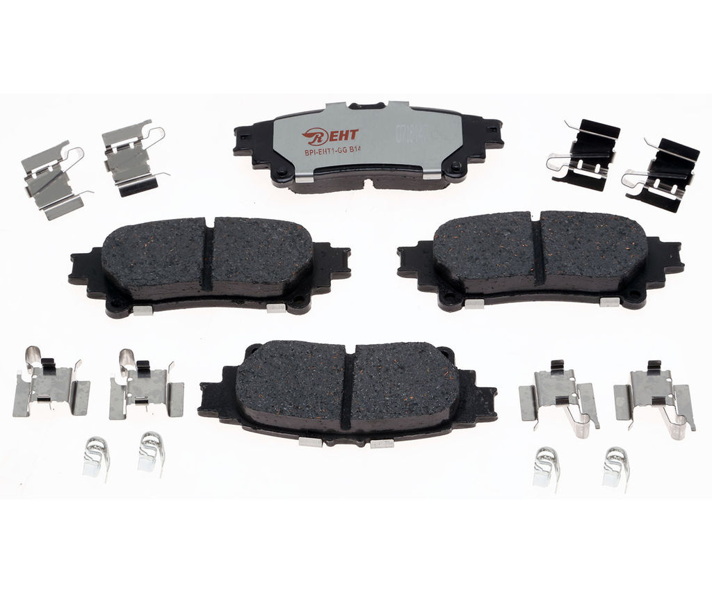 Raybestos EHT1391H - Element3 Enhanced Compound Disc Brake Pads, 2 Wheel Set